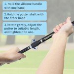 Crestgolf 5 Pack Two-Way Golf Putters for Men and Women Adjustable Length Golf Clubs Set for Junior and Adults