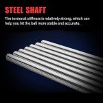PGM Golf Putter - Blade Putters for Men & Women - Easy Flop Shots – Legal for Tournament Play - Right Handed - Steel Shaft
