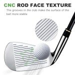 Devikka Golf Clubs Individual 7 Iron for Men with Carbon Shaft for Right Hand