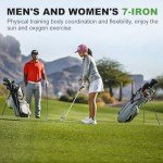 Devikka Golf Clubs Individual 7 Iron for Men with Carbon Shaft for Right Hand