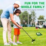 Golf Putter, Golf Putters for Men & Women, Mini Putter, Club Golf Set, Bucket Golf Game, Two-Way Golf Puttersincludes Ball, Cup with Flag for Teenagers, Adults