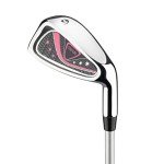 GolfGirl FWS3 Ladies Golf Clubs Set with Cart Bag, All Graphite, Left Hand, Pink