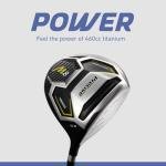 Precise 17-Piece Men’s Golf Clubs Full Set Right Handed – Driver, Fairway Woods, Hybrids, 5-PW Irons, Putter & Stand Bag, Lightweight Kevlar Graphite Shafts, Regular & Tall Sizes, Golf Club Set