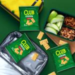 (4 pack) Club Minis Original Mini Crackers, Lunch Snacks, 12 Count