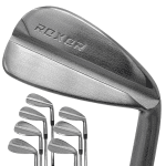 RXR Iron Set - 4,5,6,7,8,9,PW - Premium Set of Great Looking Irons - Right Handed - Stiff Flex