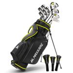 MaxKare Complete Golf Clubs Set Golf Men's Regular 9-Piece Complete Set - Right Hand