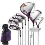 Naipo Complete Golf Club Set, 12-Piece, Right Handed, Unisex, with Stand Bag and Headcovers