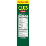 Club Snack Stacks Original Crackers, Lunch Snacks, 9 Count