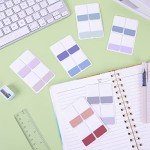 EOOUT 480 Pieces Sticky Tabs, Writable and Repositionable Filing Tabs Flags for Documents Notebooks Classification Aesthetic Office School Supplies