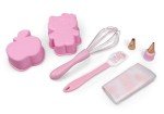 Handstand Kitchen Hello Kitty Commemorative 50th Anniversary Cake Baking Set with Kitty and Apple Mini Cake Molds and More