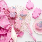 Handstand Kitchen Hello Kitty Commemorative 50th Anniversary Cake Baking Set with Kitty and Apple Mini Cake Molds and More