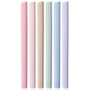 Mr. Pen- Aesthetic Highlighters, 6 Pack, Muted Pastel Color, Chisel Tip, Cute Highlighter, Assorted Colors, School Supplies