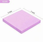 Early Buy Sticky Notes 3x3 Self-Stick Notes 6 Pastel Color 6 Pads, 100 Sheets/Pad