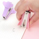 ZZTX 3 PCS Staple Remover Staple Puller Removal Tool for School Office Home 3 Pack (Pink, Blue, Purple)