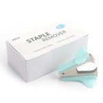 ZZTX 3 PCS Staple Remover Staple Puller Removal Tool for School Office Home 3 Pack (Pink, Blue, Purple)