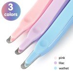 ZZTX 3 PCS Professional Magnetic Staple Remover Puller Rubberized Staples Remover Staple Removal Tool for School Office Home(Blue, Pink, Purple)
