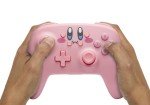 PowerA Wireless Controller for Nintendo Switch – Kirby Mouthful, Nintendo Switch - OLED Model, Nintendo Switch Lite, Gamepad, game controller, Bluetooth controller, motion controls, officially licensed