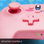 PowerA Wireless Controller for Nintendo Switch – Kirby Mouthful, Nintendo Switch - OLED Model, Nintendo Switch Lite, Gamepad, game controller, Bluetooth controller, motion controls, officially licensed