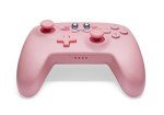PowerA Wireless Controller for Nintendo Switch – Kirby Mouthful, Nintendo Switch - OLED Model, Nintendo Switch Lite, Gamepad, game controller, Bluetooth controller, motion controls, officially licensed