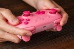 8BitDo Ultimate 2C Bluetooth Controller for Switch, Wireless Controller with 6-Axis Motion Control, Rumble Vibration, Refined D-Pad and Bumpers, and Hall Effect Joysticks (Pink)