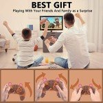 STOGA Switch Controller, Cute Raccoon Animal Switch Pro Controller for Switch Lite/OLED/PC, Wireless Switch Controller with Wake-Up,Gyro Axis,Turbo and Dual Vibration-Brown