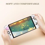 PERFECTSIGHT Switch Thumb Grips, Cute Joystick Caps for Nintendo Switch Lite/OLED 4 PCS Thumbstick Cover, Analog Stick Button Cover for NS Joycon Controller Accessories, Bling Star