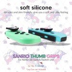 Sonix x Sanrio Silicone Thumb Grip Caps for Joy-Con | Compatible with Nintendo Switch/Switch Lite/OLED | 4 pcs - Hello Kitty & Friends