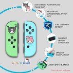Sonix x Sanrio Silicone Thumb Grip Caps for Joy-Con | Compatible with Nintendo Switch/Switch Lite/OLED | 4 pcs - Hello Kitty & Friends