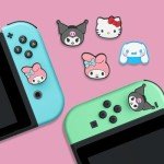 Sonix x Sanrio Silicone Thumb Grip Caps for Joy-Con | Compatible with Nintendo Switch/Switch Lite/OLED | 4 pcs - Hello Kitty & Friends