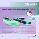 Sonix x Sanrio Silicone Thumb Grip Caps for Joy-Con | Compatible with Nintendo Switch/Switch Lite/OLED | 4 pcs - Hello Kitty & Friends