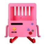 IRISFLY Stand for Nintendo Switch Accessories,Portable Dock Playstand for Nintendo Switch OLED Cute Case Decor (Pink)