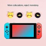 PERFECTSIGHT Cute Switch Thumb Grip Caps Compatible with Nintendo Switch OLED/Lite Console, Kawaii Soft Silicone Analog Stick Button Cover for NS Joycon Controller, 4PCS Joystick Cap