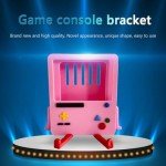 IRISFLY Stand for Nintendo Switch Accessories,Portable Dock Playstand for Nintendo Switch OLED Cute Case Decor (Pink)