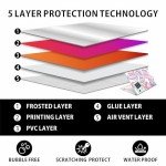 Laptop Skin Decal HP 15.6" - Kawaii Pixel Laptop Cover Sticker No Cutting Required, No Bubble, Waterproof, Scratch Resistant - Including Wide Screen and Wrist Pad