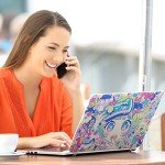 Laptop Skin Decal HP 15.6" - Kawaii Girl Laptop Cover Sticker No Cutting Required, No Bubble, Waterproof, Scratch Resistant - Including Wide Screen and Wrist Pad