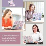 Laptop Skin Decal HP 15.6" - Kawaii Pixel Laptop Cover Sticker No Cutting Required, No Bubble, Waterproof, Scratch Resistant - Including Wide Screen and Wrist Pad