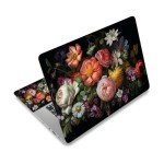 DINKY Laptop Skin Sticker Decal, 12" 13" 13.3" 14" 15" 15.4" 15.6 inch Laptop Universal Reusable Vinyl Skin Stickers Cover Art Decal Notebook PC Personalized Protector-Flora