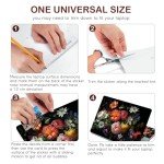 DINKY Laptop Skin Sticker Decal, 12" 13" 13.3" 14" 15" 15.4" 15.6 inch Laptop Universal Reusable Vinyl Skin Stickers Cover Art Decal Notebook PC Personalized Protector-Flora