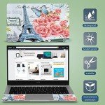 FY-NEK-024 Laptop Decal,Eiffel Tower 12-15.6 Inch Art Decal Cover Protector Notebook PC Skin