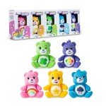 Micro Teenies - Care Bears 3" Micro Plush 5-Pack Treasure Box - Cheer, Laugh A-Lot, Good Luck, Grumpy and Harmony Bear