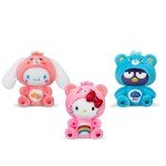 Care Bears Hello Kitty Dressed As Cheer Bear 8" Fun-Size Plush - Soft, Huggable Bestie! – Good for Girls and Boys, Employees, Collectors, Ages 4+