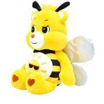 Care Bears Spring Theme Bee Funshine Bear Fun-Size Plush - Perfect Stuffed Animal Holiday, Birthday Gift, Super Soft and Cuddly – Good for Girls and Boys, Employees, Collectors, Ages 4+