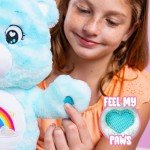 Care Bears - 14" Sweet Serenity Bear - Medium Size Plush, Sensory Toy, Emotional Support Plushie, Ages 4+