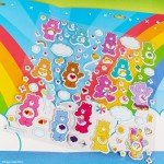 Care Bears Puffy Sticker Playset - Over 75 Reusable Stickers & 2 Play Scenes, Fun Activities, Travel Toys for Kids Ages 4-8