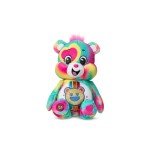 Care Bears 9" Glitter Good Vibes Bear - Tie-Dye Multicolored, Made from Recycled Materials! – Good for Girls and Boys, Collectors, Ages 4+