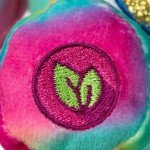 Care Bears 9" Glitter Good Vibes Bear - Tie-Dye Multicolored, Made from Recycled Materials! – Good for Girls and Boys, Collectors, Ages 4+