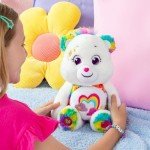 Care Bears Medium Plush - True Friend Bear - Perfect Stuffed Animal Holiday, Birthday Gift, Super Soft and Cuddly – Good for Girls and Boys, Employees, Collectors