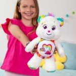Care Bears Medium Plush - True Friend Bear - Perfect Stuffed Animal Holiday, Birthday Gift, Super Soft and Cuddly – Good for Girls and Boys, Employees, Collectors