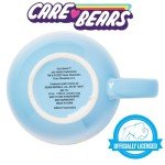 Silver Buffalo Care Bears Ceramic Soup Mug Featuring Good Luck Bear, Cheer Bear, Friend Bear, Funshine Bear, and Grumpy Bear, 24 Ounces