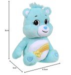 Care Bears Wish Bear 9 Inch Bean Plush Toy, Soft Cuddly Collectible Teddy, Ideal Gift for Children, Cute Plush Toy for Girls and Boys Aged 4 Years +